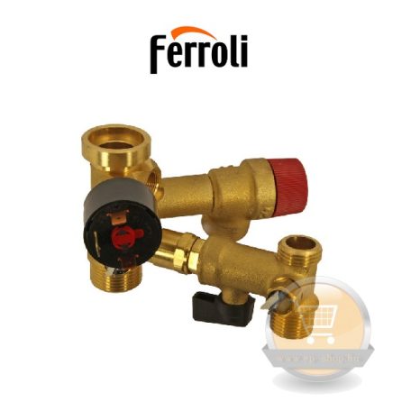 Ferroli hidraulikai egység kpl Domicompact régi 39808630 (39812130 38410450)