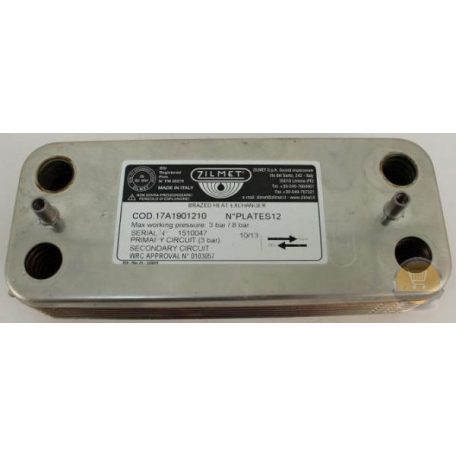 Sime HMV hőcserélő 10 lemezes Brava One Slim 6265655