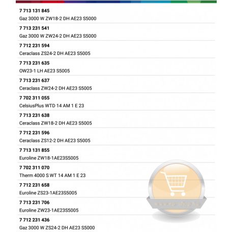 Bosch Junkers venturi cső 87033053020