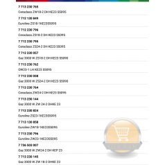 Bosch Junkers hőcserélő 87054064280