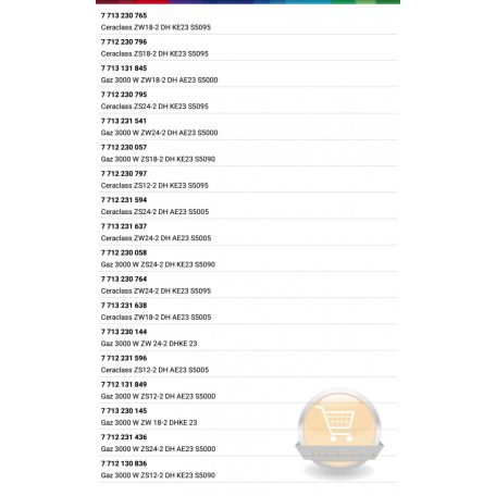 Bosch Junkers vezérlőpanel 87083002440