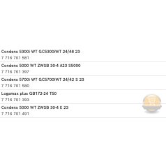   Bosch Condens 5000/5300i/5700i tágulási flexicső 87167643660