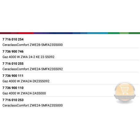 Bosch Junkers elektróda szett 87199051490