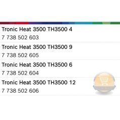   Bosch Tronic Heat elektromos kazán  kazántest  4 -12 kw 8738104751