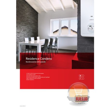 Riello Residence Condens 25 KIS kondenzációs gázkazán